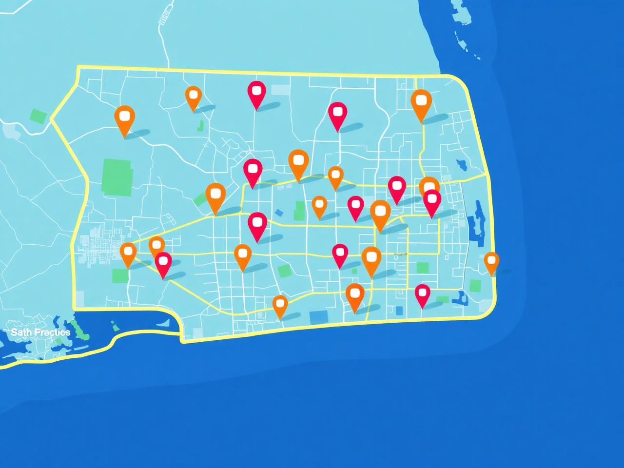 Interactive feedback map
